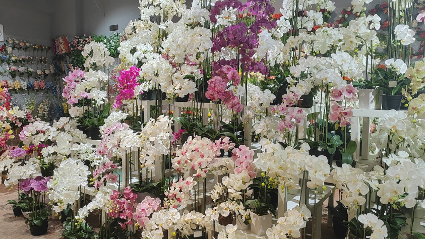 Solución de flores artificiales para alérgicos, fabricante de flores artificiales, OEM, beneficios, innovación, planta de China